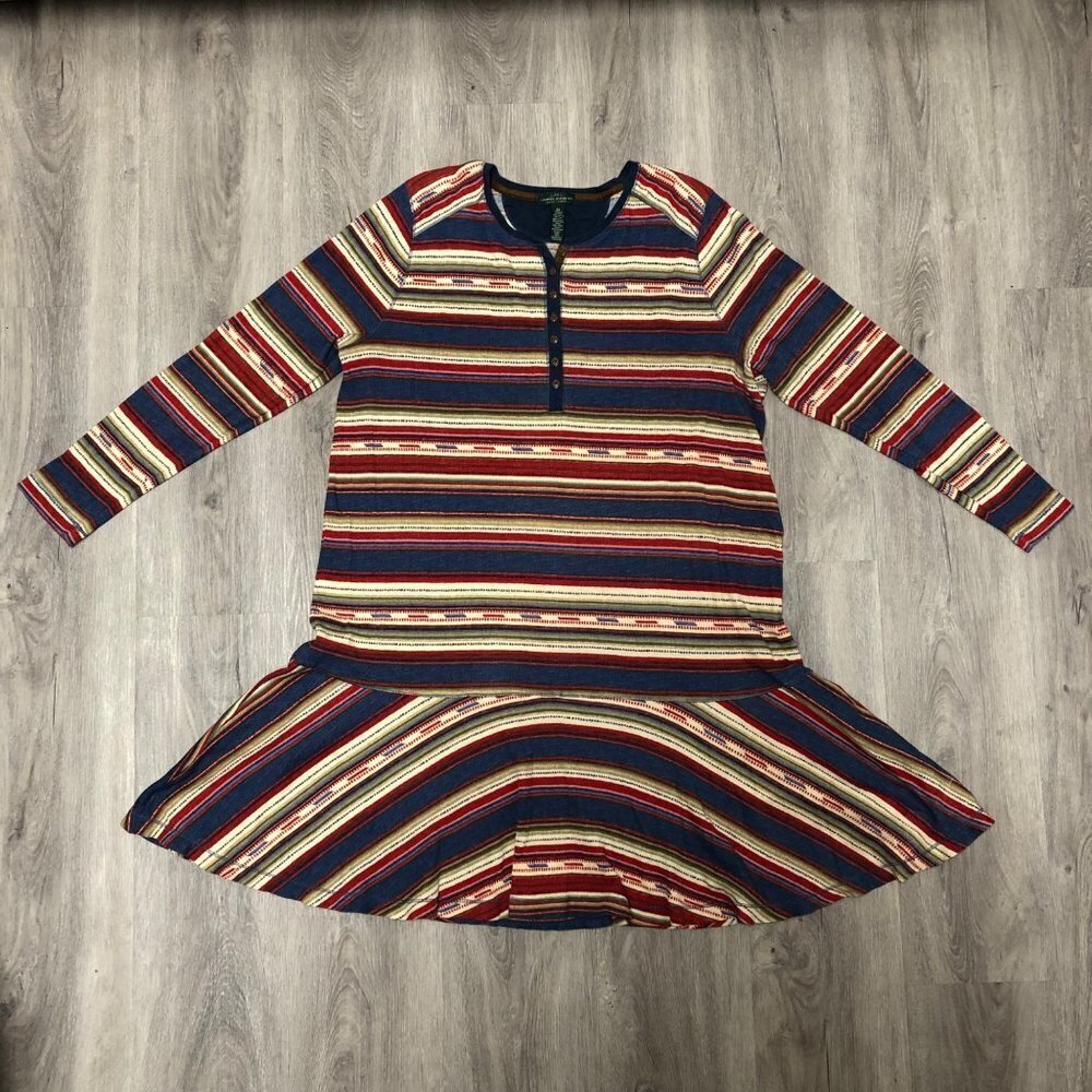 Lauren Ralph Lauren Jeans Company Size 2X Dress Tunic Long Sleeve Southwestern